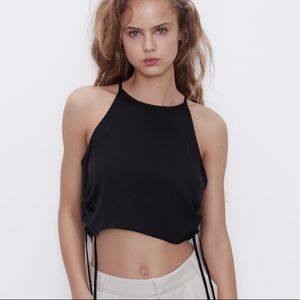 Zara ruched top